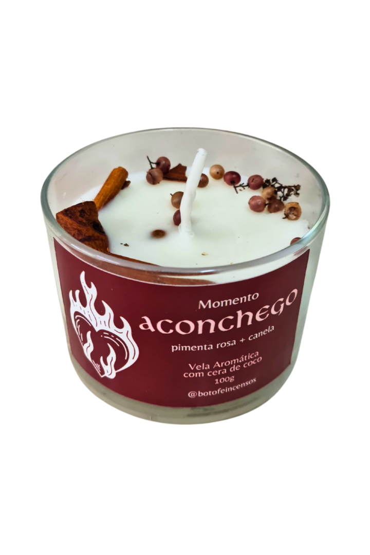 Vela momento aconchego copo 100gr