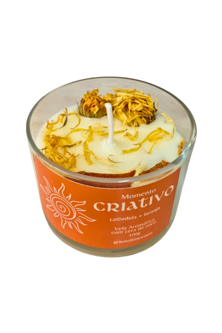 Vela momento criativo copo 100gr