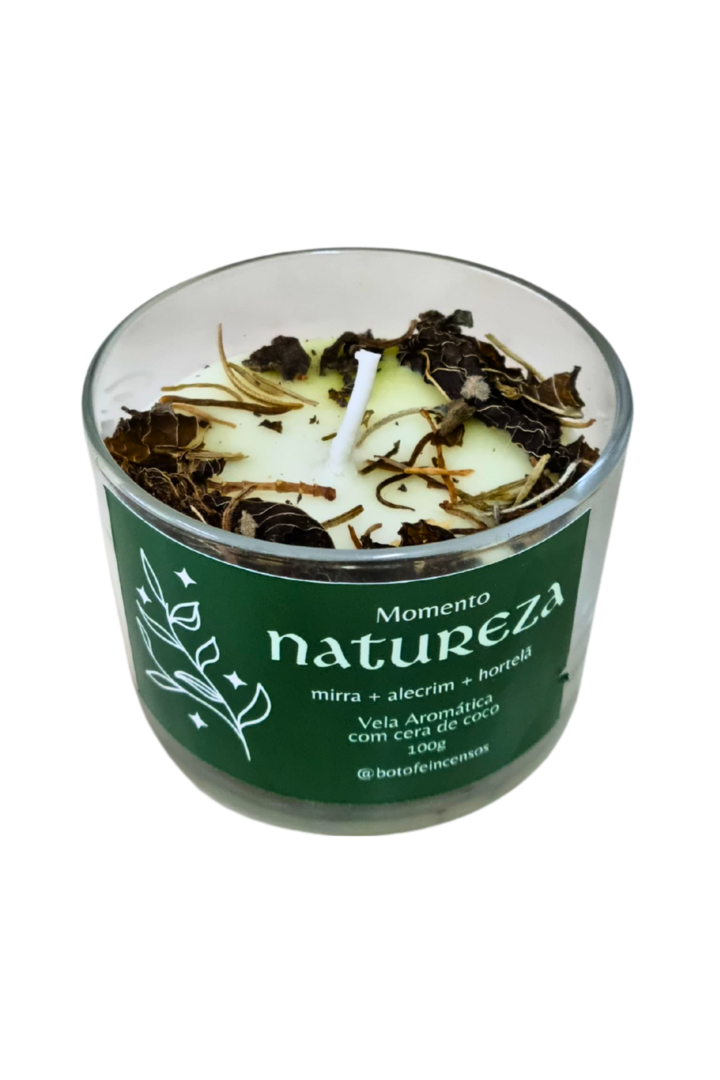 Vela momento natureza copo 100gr