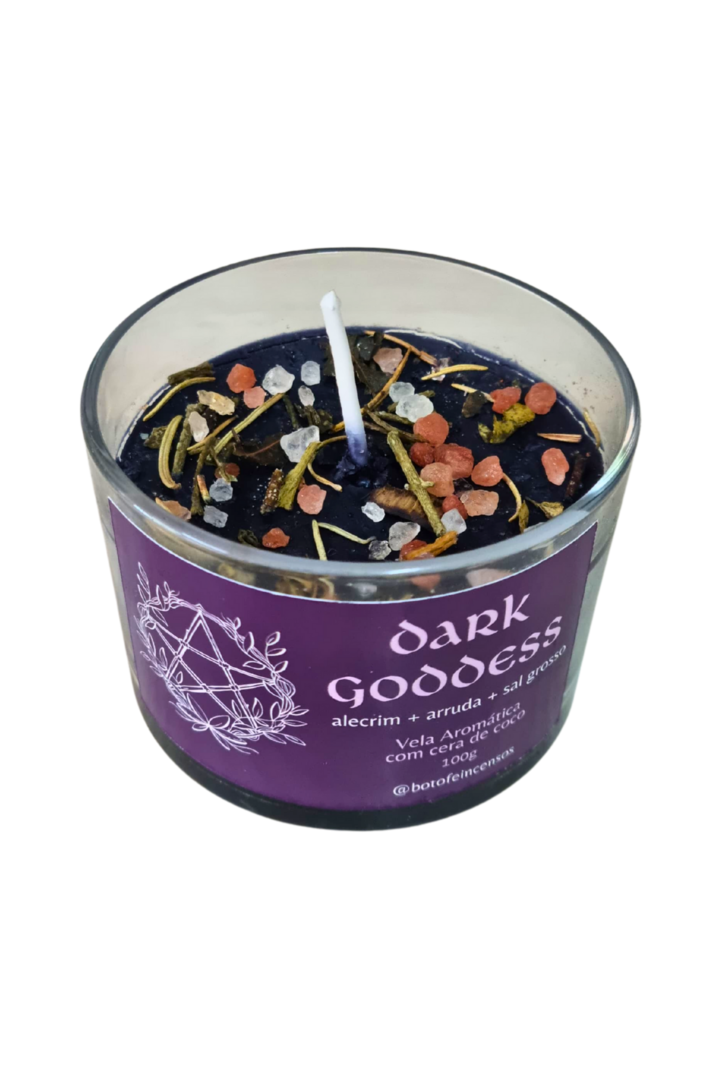 Vela dark goddess copo 100gr