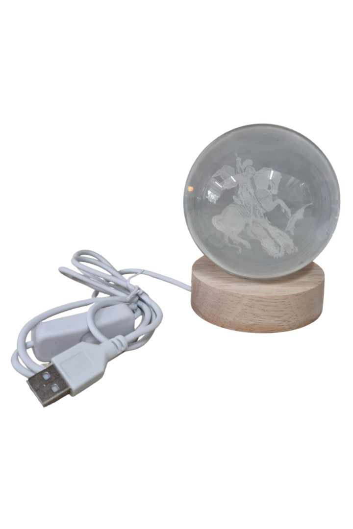 Luminaria globo gde c base sao jorge 2