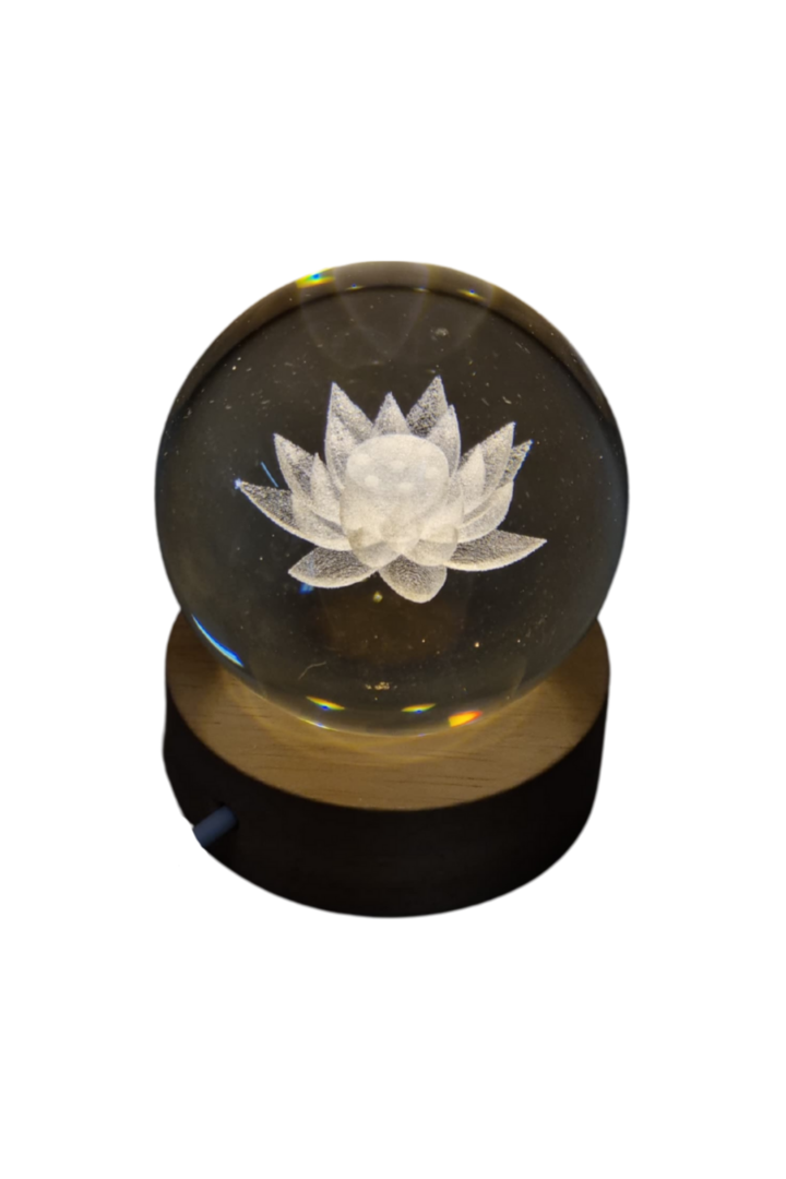 Luminaria globo peq lotus 1