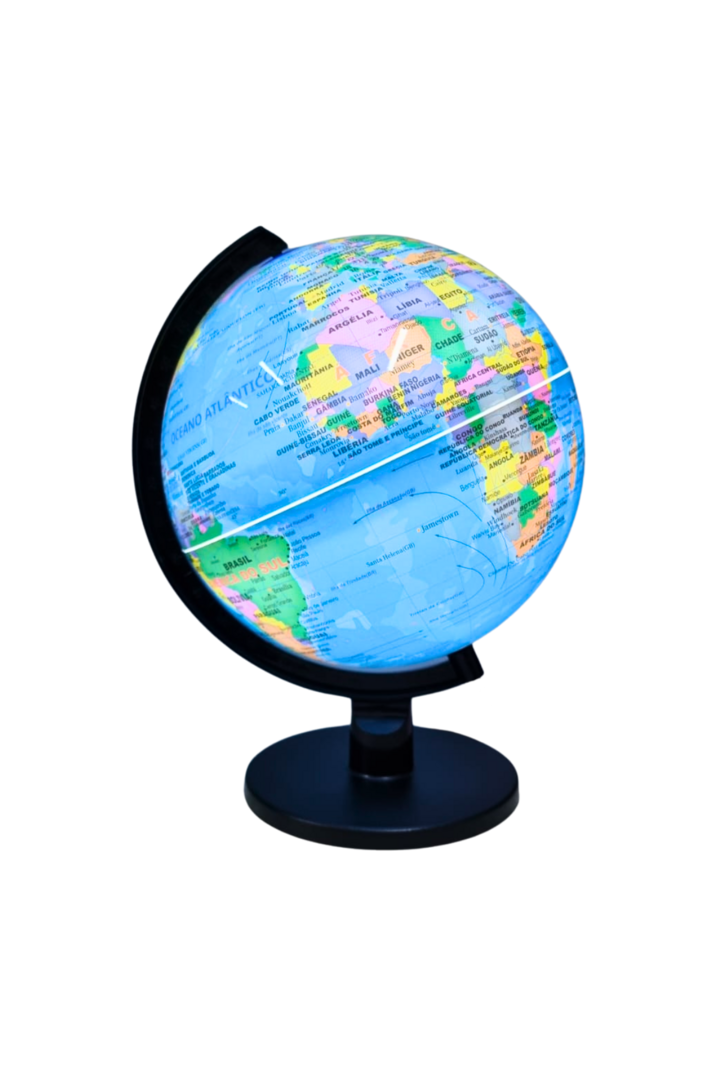 Globo terrestre c luz 25cm 1