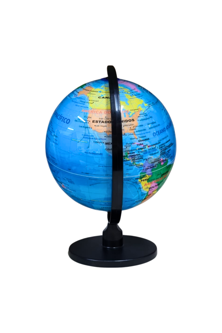 Globo terrestre c luz 25cm 3
