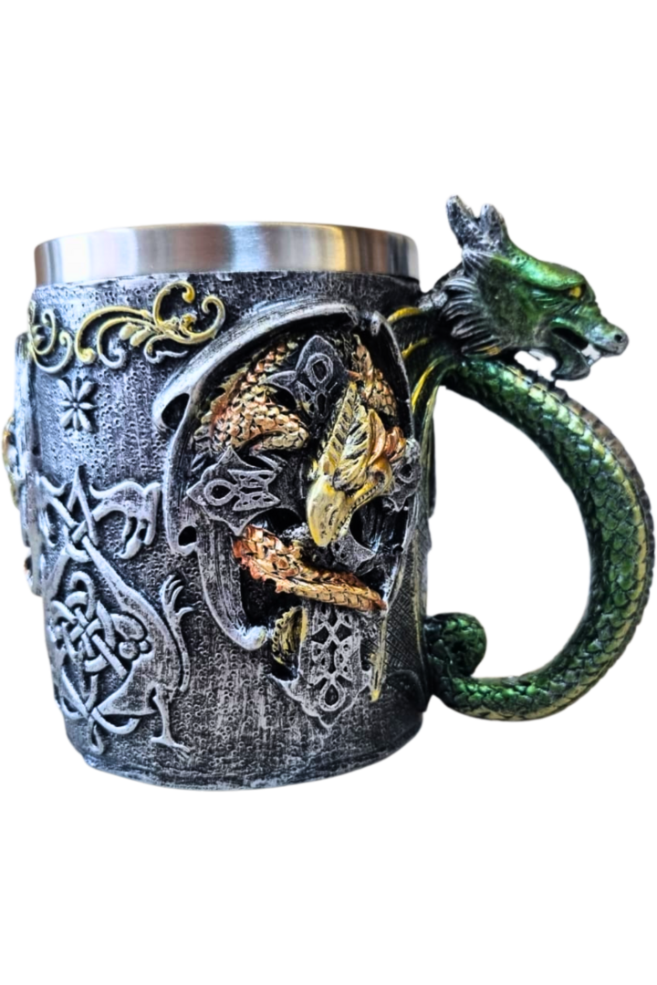 Caneca dragao verde 1