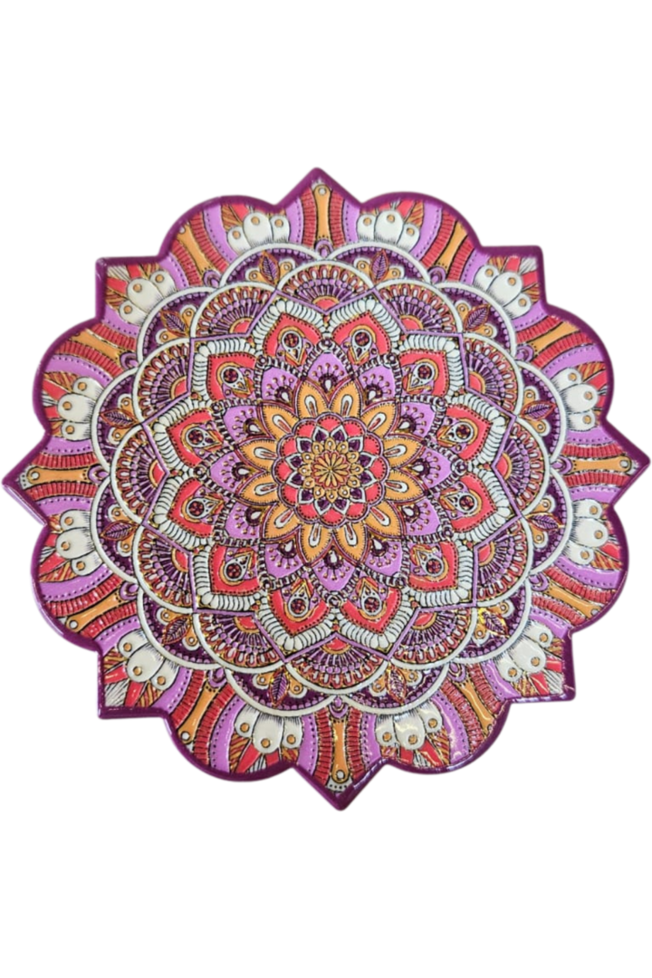 Porta copos mandala 6