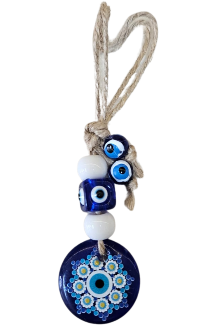 Amuleto olho grego corda 2