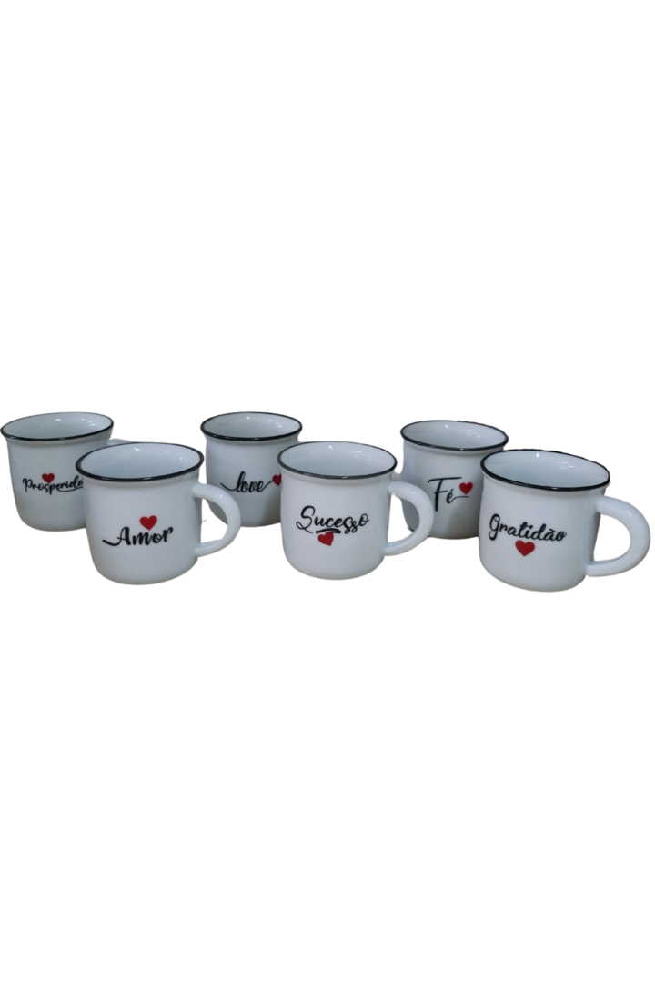 Caneca cafe porcelana c 6 1