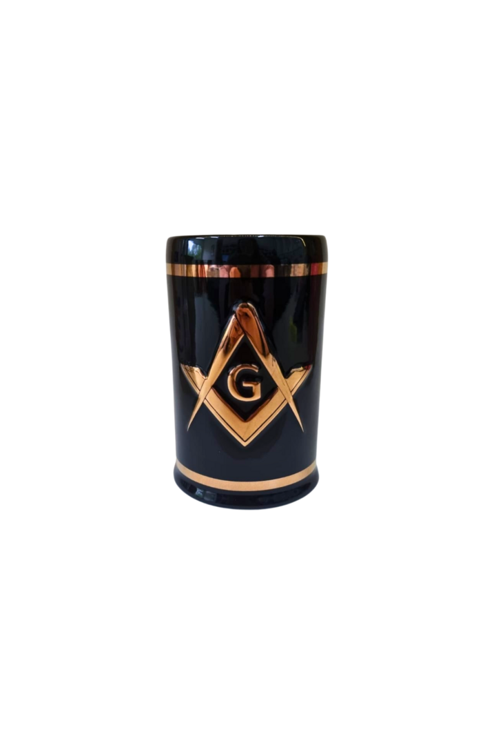 Caneca maconaria ouro 1
