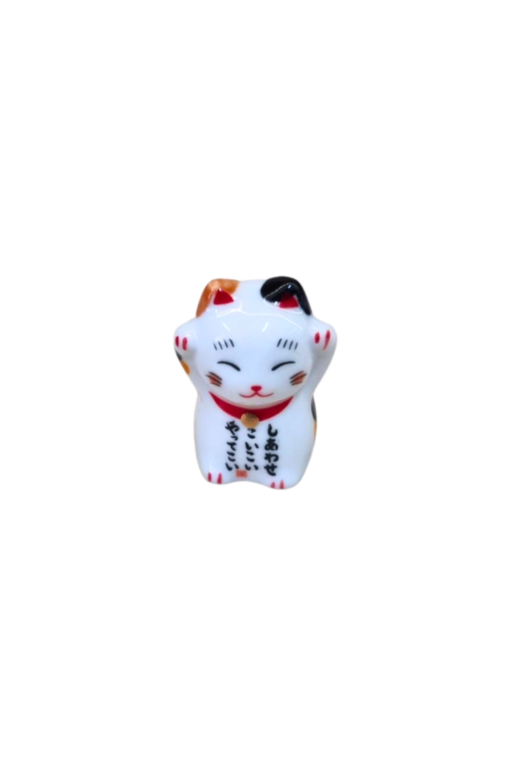 Manekineko posicoes porcelana mini 5
