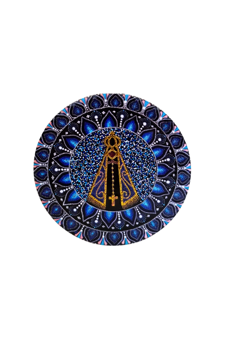 Porta copos nossa senhora aparecida c 6 2