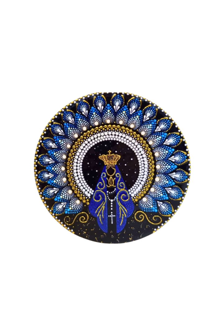 Porta copos nossa senhora aparecida c 6 4