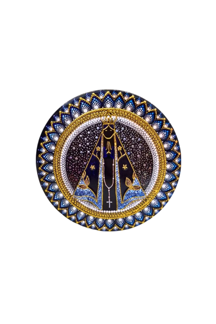 Porta copos nossa senhora aparecida c 6 6
