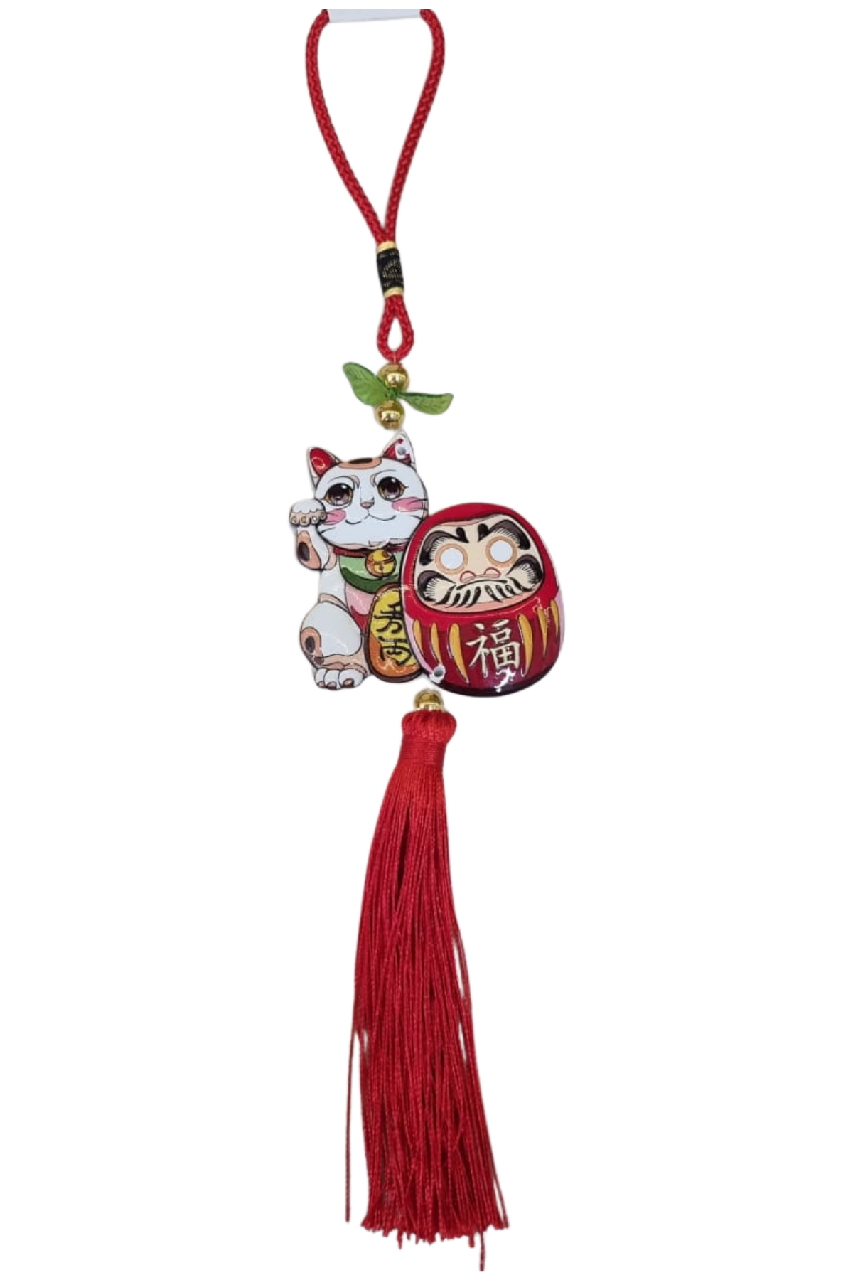 Amuleto daruma e manekineko 1