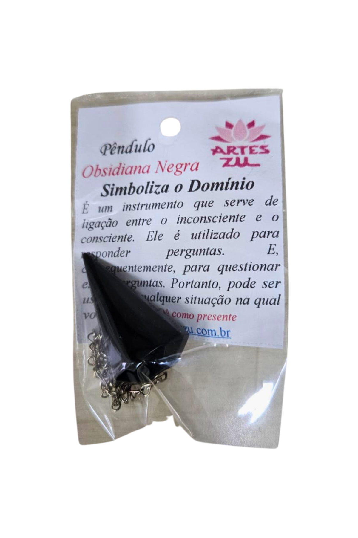 Pendulo obsidiana 1