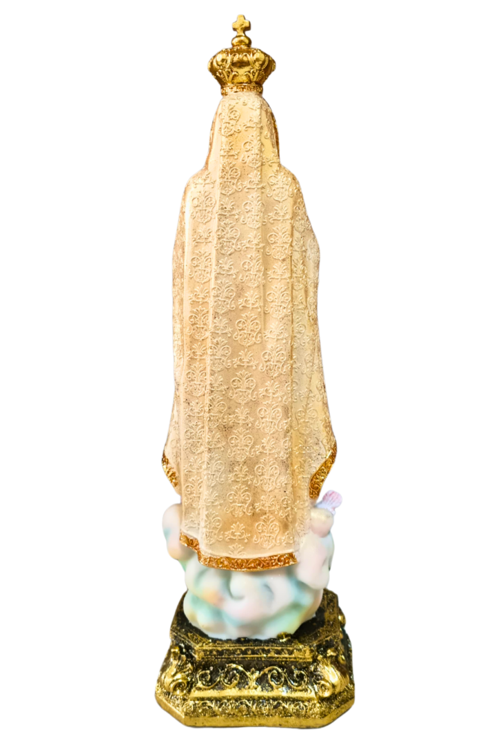 Nossa sra de fatima 31cm 3