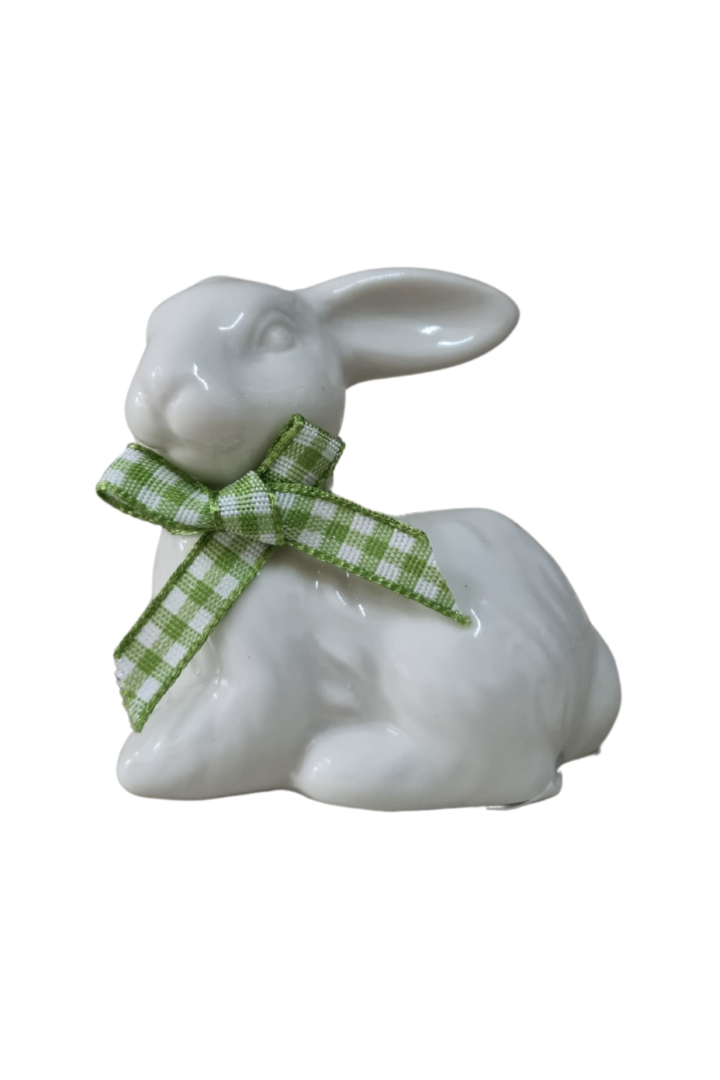 Coelho porcelana sentado 4