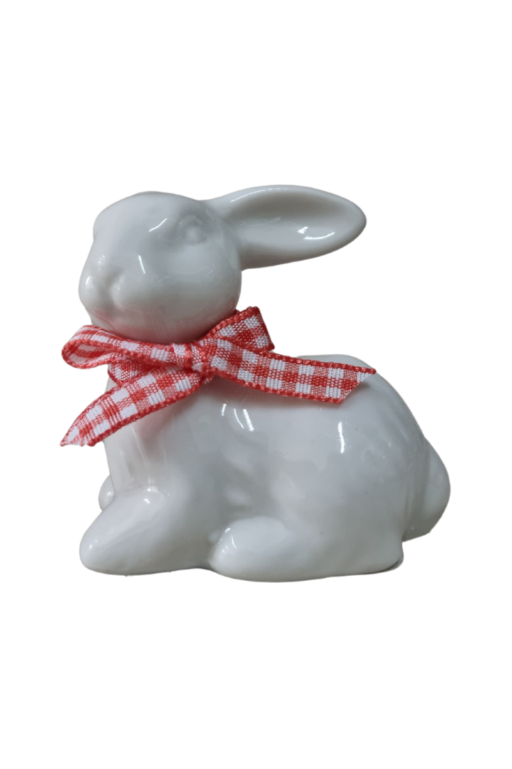 Coelho porcelana sentado 5