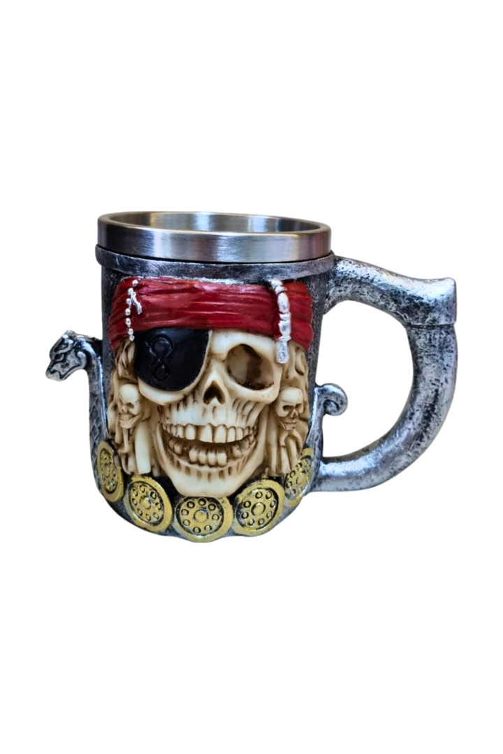 Caneca caveira pirata 1