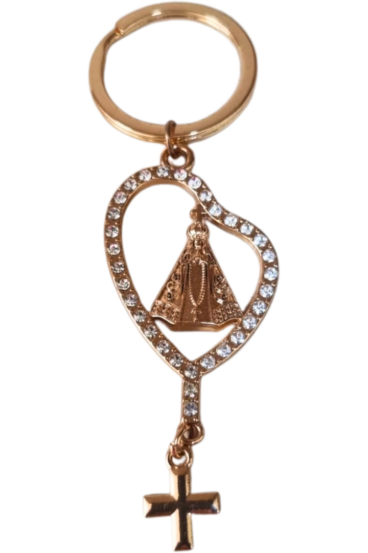 Chaveiro terco nossa senhora 1