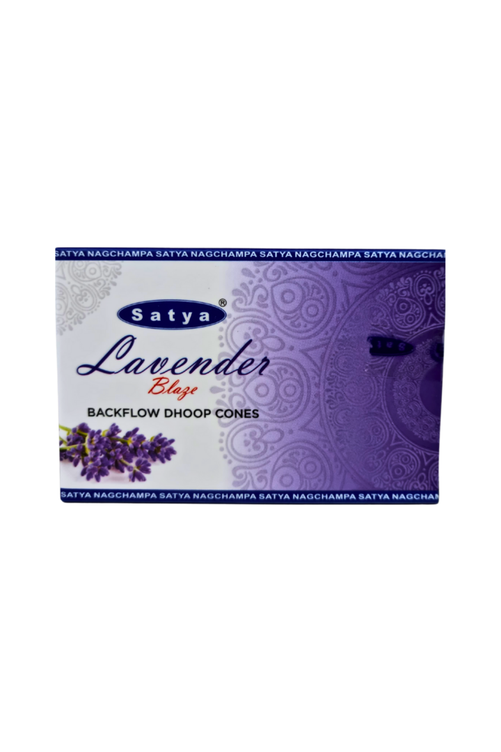 Incenso satya blackflow lavanda 