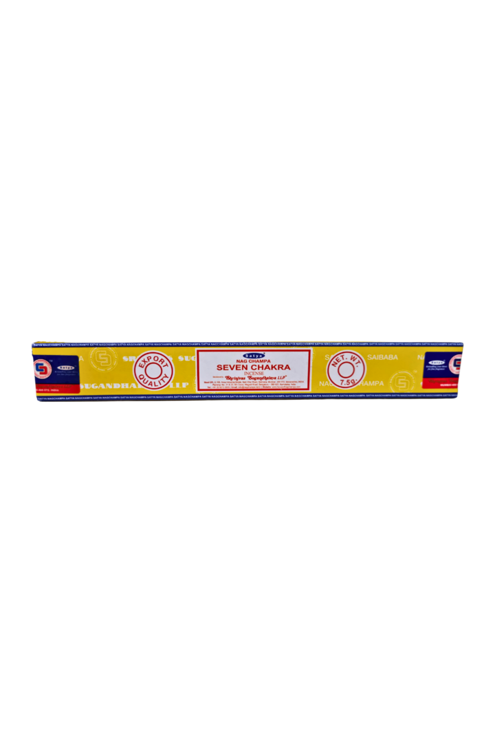 Incenso satya mini sete chakras 