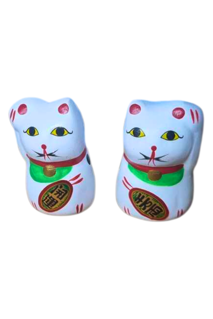 Casal de gato de sorte 1