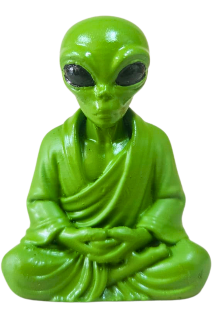 Alien meditando 2