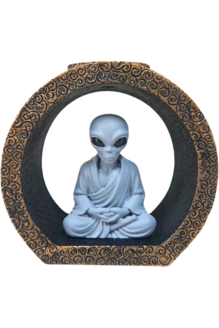 Incensario porta vela alien 3