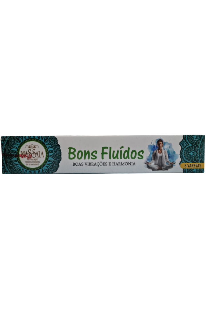 Incenso massala bons fluidos