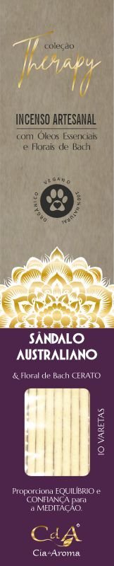 Therapy incenso sandalo f