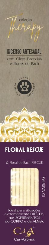 Therapy incenso floral rescue f