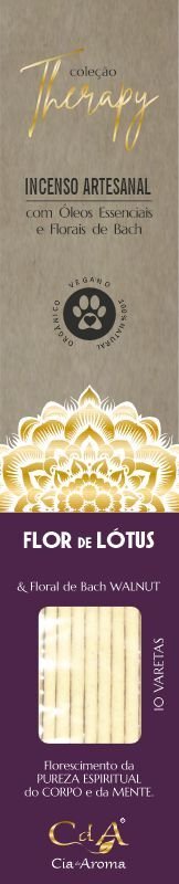 Therapy incenso flor lotus f