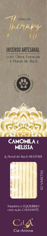Therapy incenso camomila melissa f