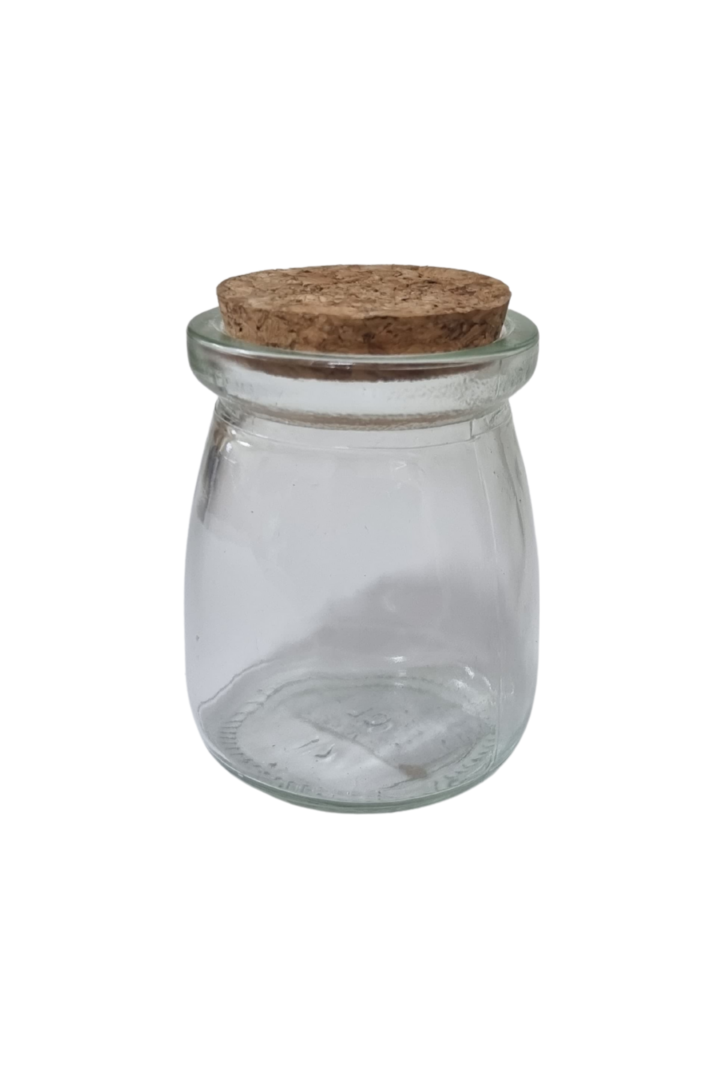 Porta mantimento vidro crolha 100ml 
