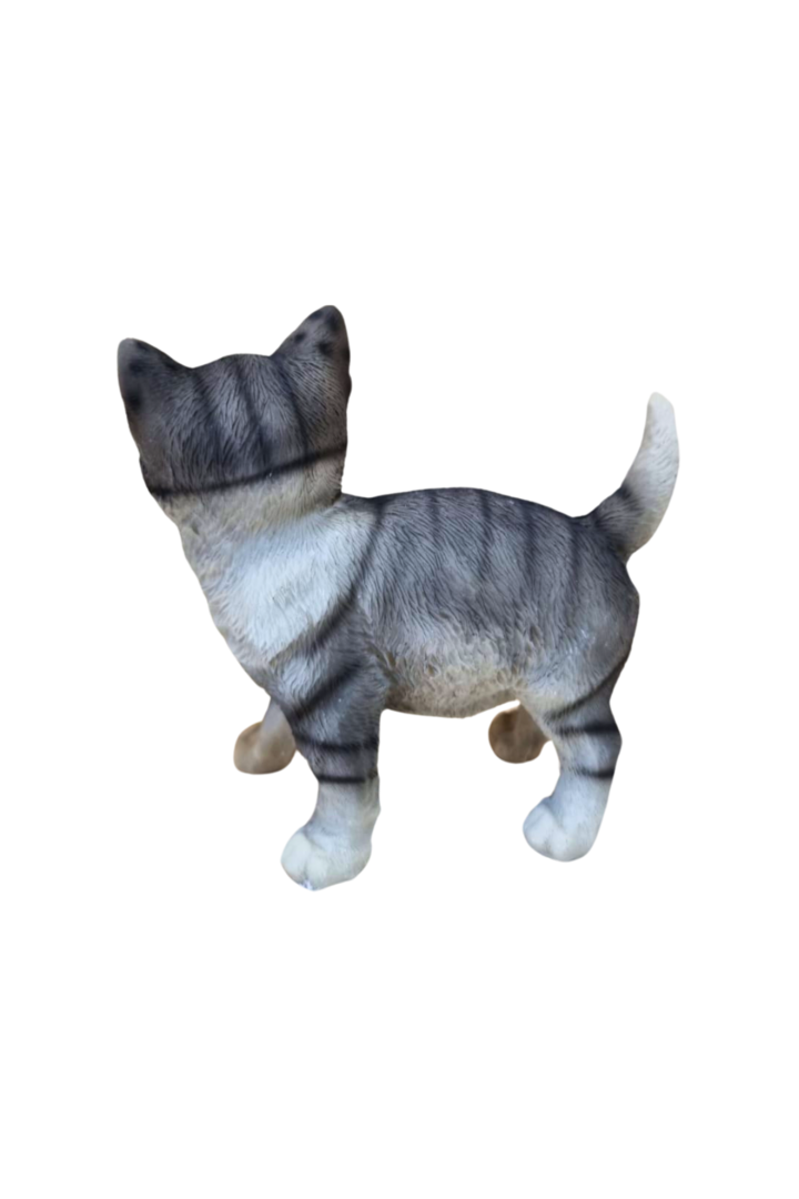 Gato em pe cinza 2