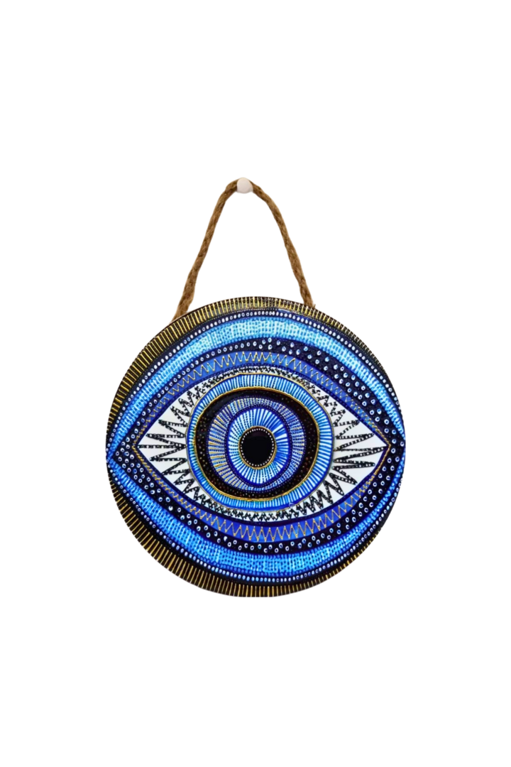 Mandala porcelana olho grego 5