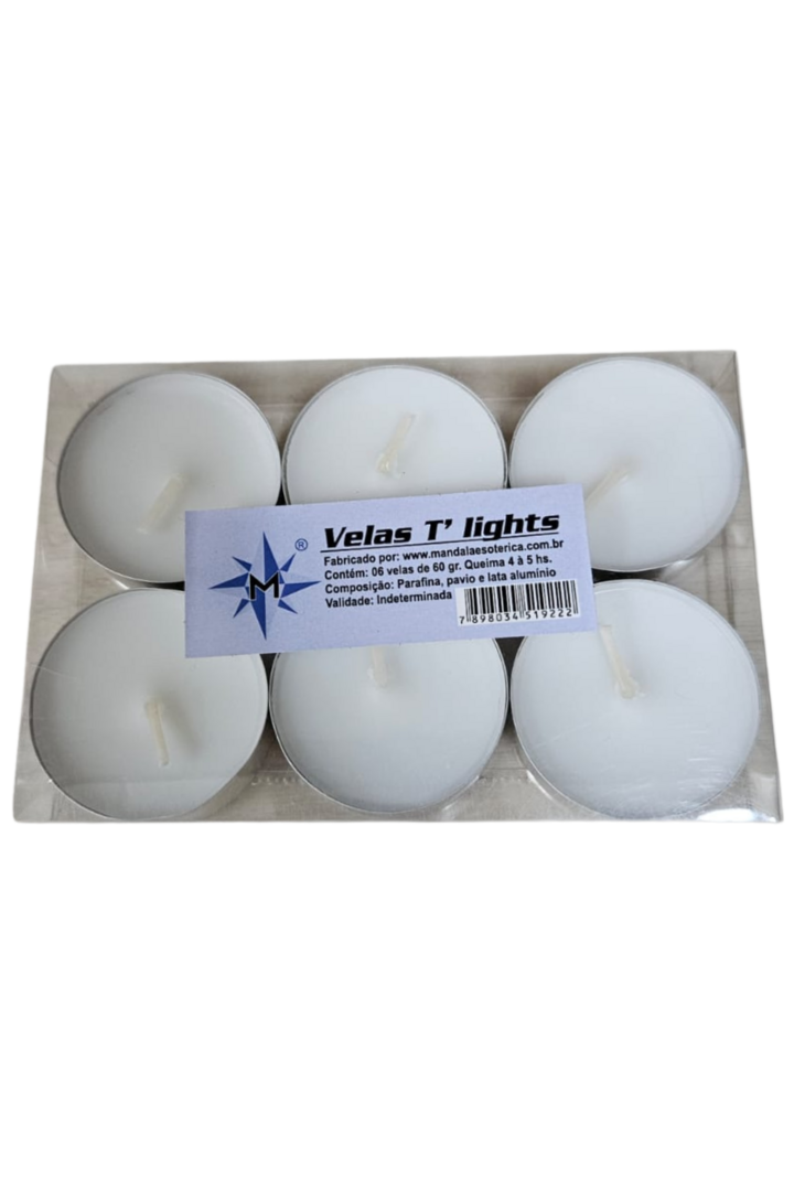 Vela 60g com 6 1