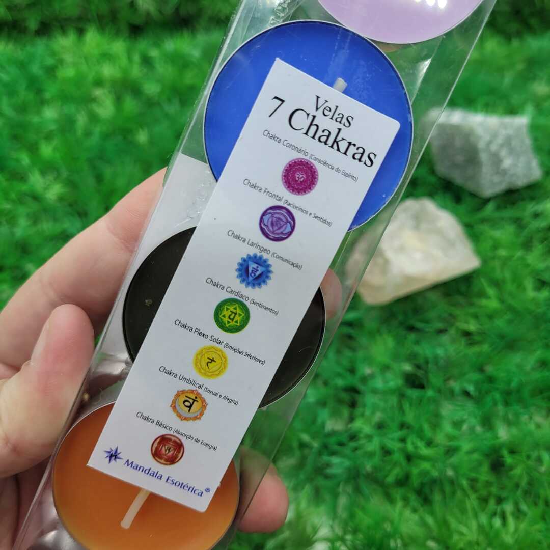 Vela rechot 7 chakras 3