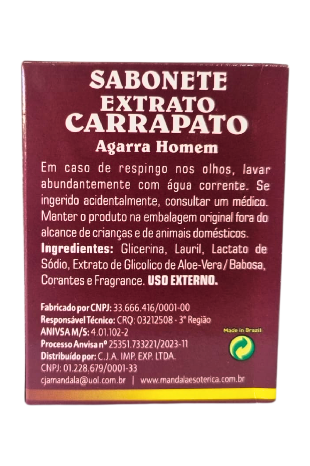 Sabonete carrapato 2