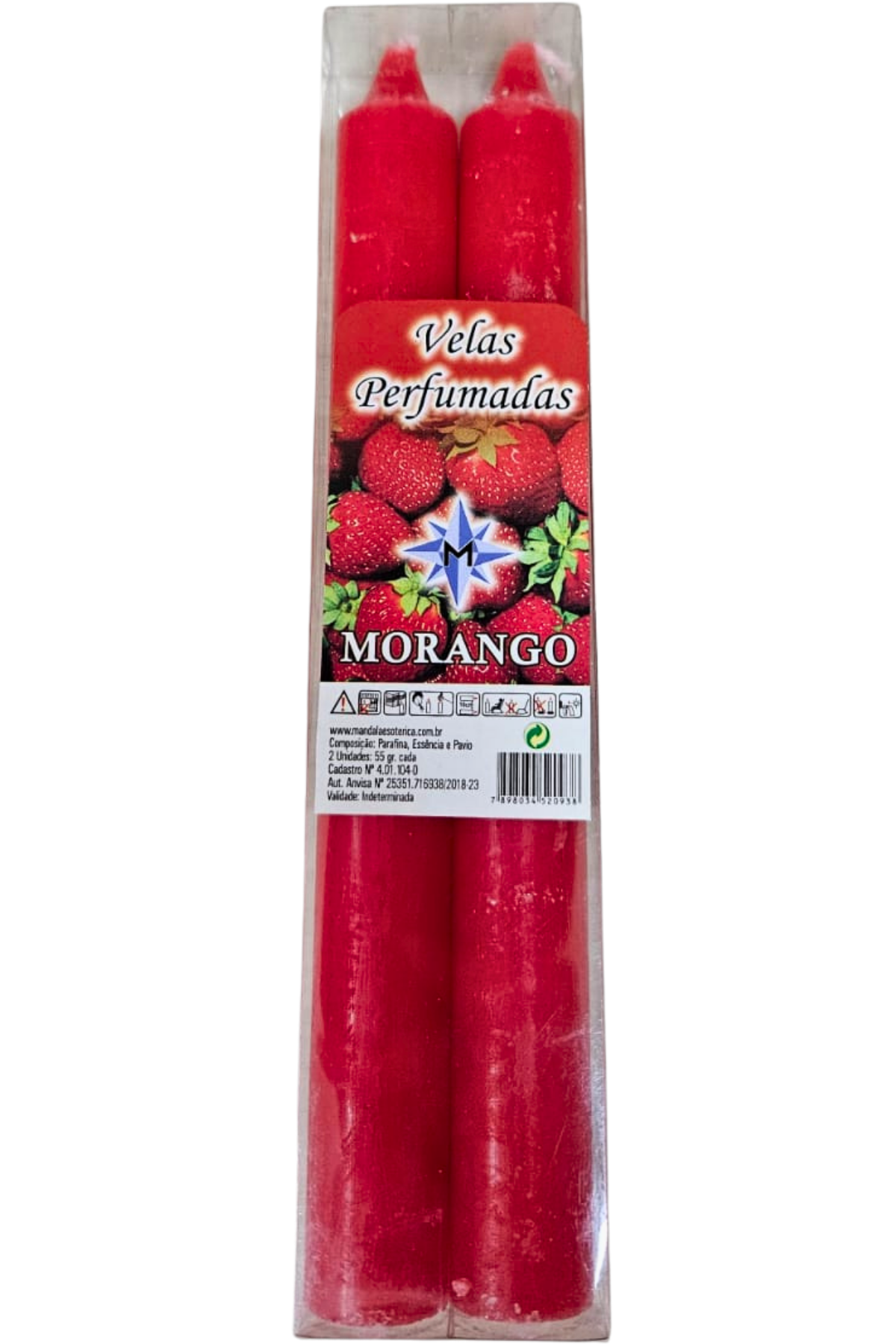 Vela morango 2 1