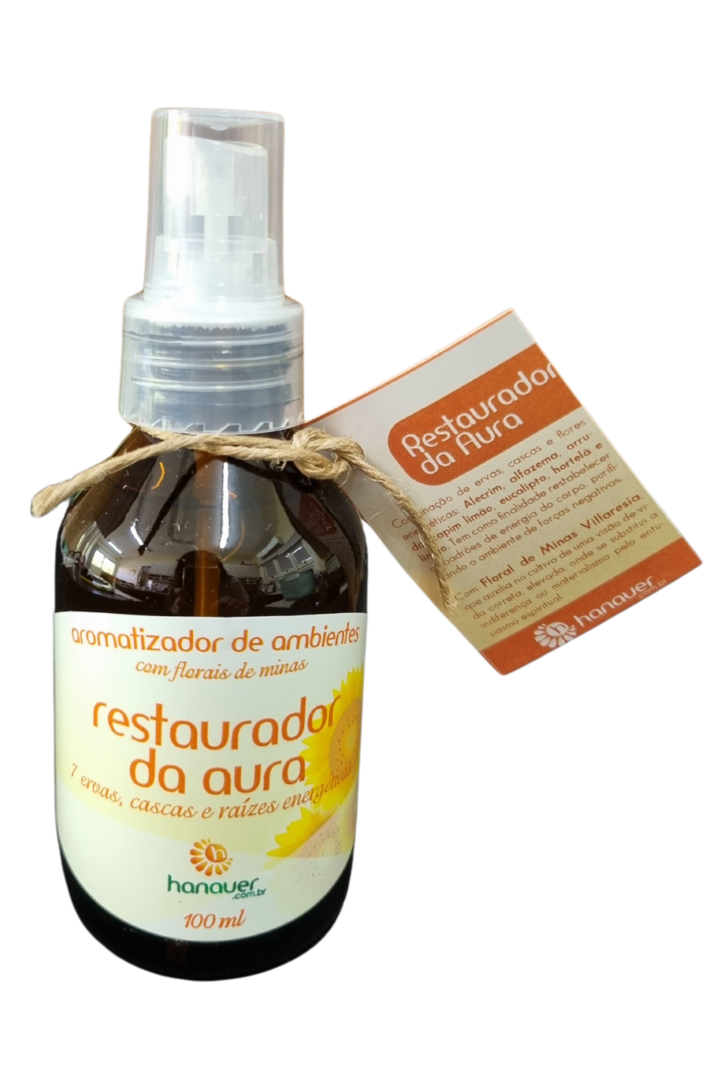 Aromatizador spray hanauer restaurador da aura
