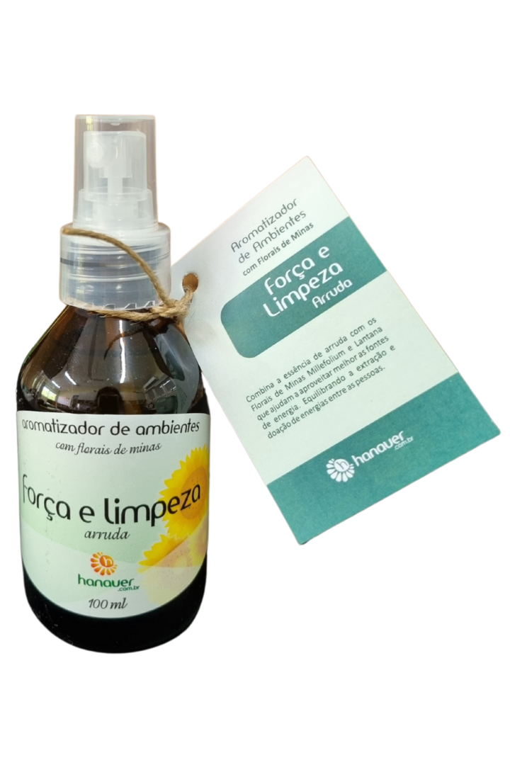 Aromatizador spray hanauer forca e limpeza