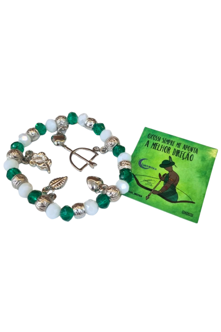 Oxossi verde e branco 1