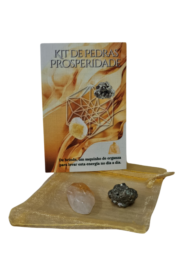 Kit da prosperidade 2 pedras