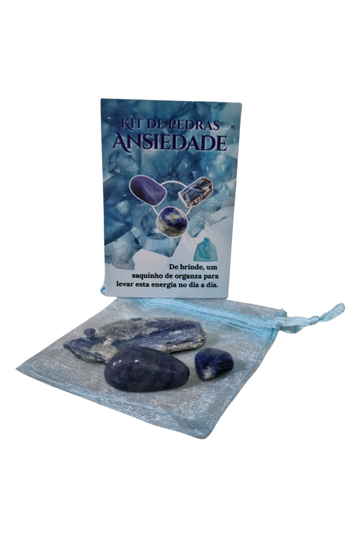 Kit da ansiedade 3 pedras