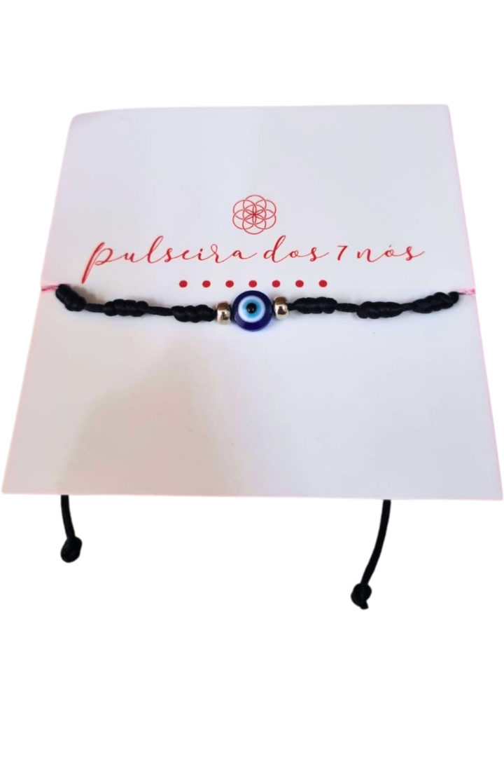 Pulseira sete nos preta 1