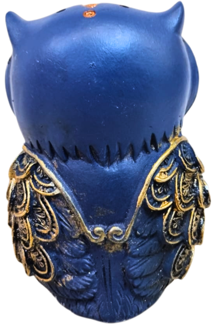 Coruja de resina 9cm 2