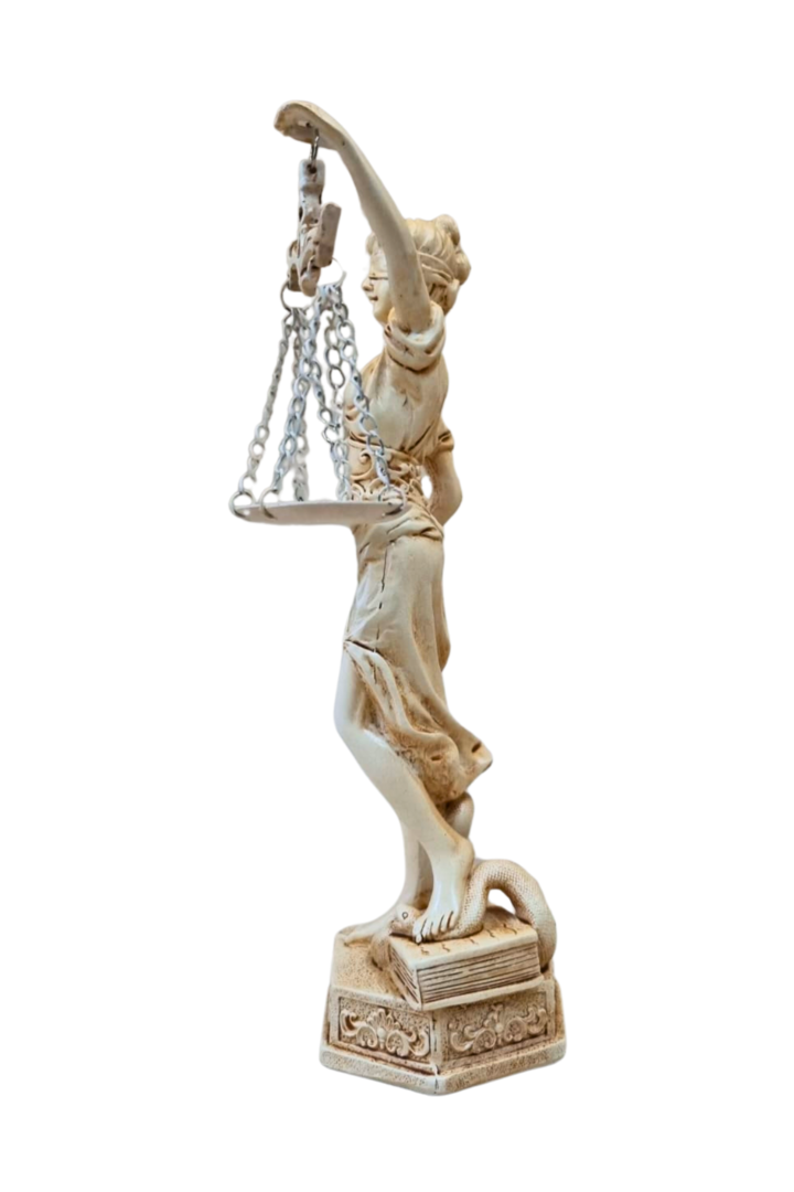 Dama da justica 23cm 2