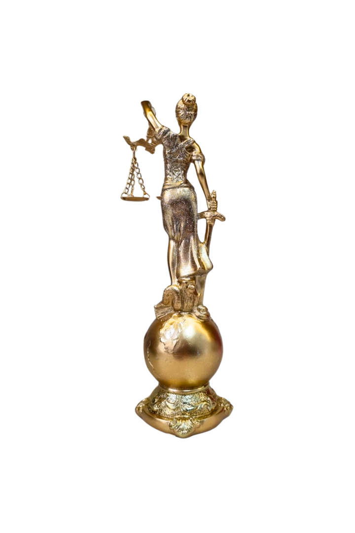 Dama da jjustica globo 24cm 3